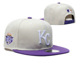 Kansas City Royals MLB Snapbacks Hats YS 3
