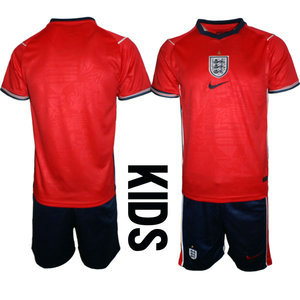 Kids England Red Away 2026 World Cup Soccer jersey