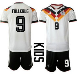 Kids Germany #9 Fullkrug Home 2026 World Cup Soccer jersey