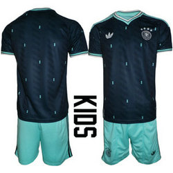 Kids Germany Blank Away 2026 World Cup Soccer jersey