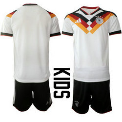 Kids Germany Blank Home 2026 World Cup Soccer jersey