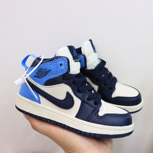 Kids Jordan 1(I) Authentic basketball shoes Size 22-39 04