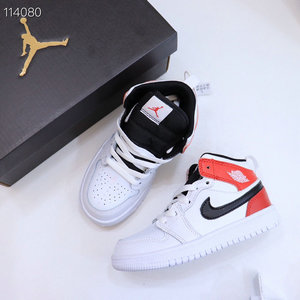 Kids Jordan 1(I) Authentic basketball shoes Size 22-39 105