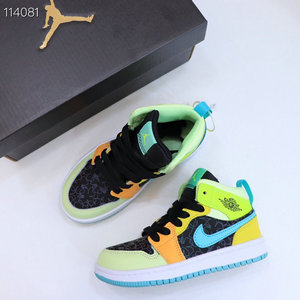 Kids Jordan 1(I) Authentic basketball shoes Size 22-39 110