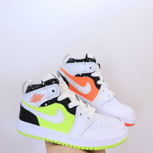 Kids Jordan 1(I) Authentic basketball shoes Size 22-39 37