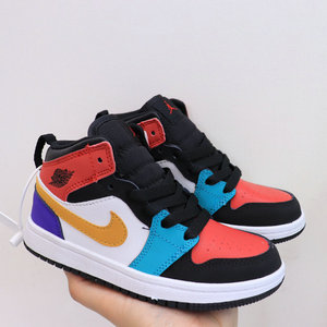 Kids Jordan 1(I) Authentic basketball shoes Size 22-39 62
