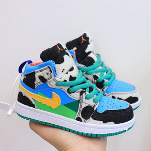 Kids Jordan 1(I) Authentic basketball shoes Size 22-39 63