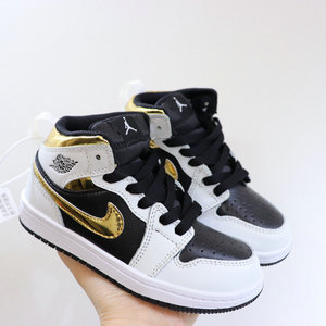 Kids Jordan 1(I) Authentic basketball shoes Size 22-39 70