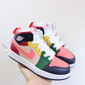 Kids Jordan 1(I) Authentic basketball shoes Size 22-39 80