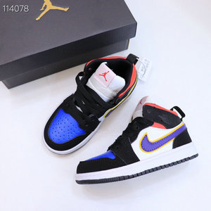 Kids Jordan 1(I) Authentic basketball shoes Size 22-39 87