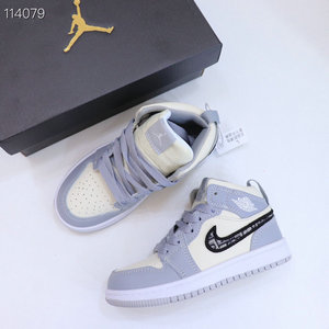 Kids Jordan 1(I) Authentic basketball shoes Size 22-39 96