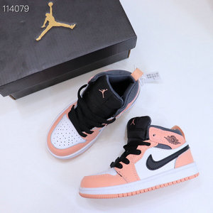 Kids Jordan 1(I) Authentic basketball shoes Size 22-39 98