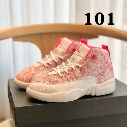 Kids Jordan 12(XII) AAA Authentic basketball shoes Size 26-37.5 09