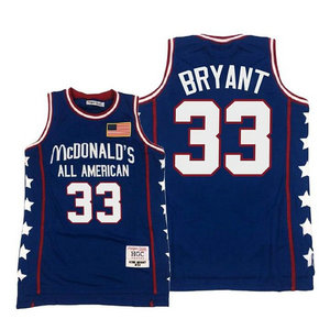Lakers Kobe Bryant Mcdonald's All-American Navy Jersey Commemorative Limited