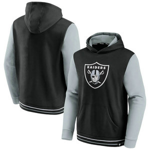 Las Vegas Raiders Fanatics Branded Block Party Pullover Hoodie