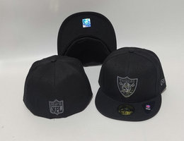 Las Vegas Raiders NFL Fitted hats 60do 3