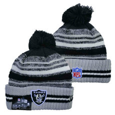 Las Vegas Raiders NFL Knit Beanie Hats YD 01