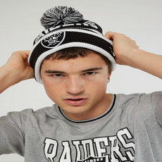 Las Vegas Raiders NFL Knit Beanie Hats YD 12
