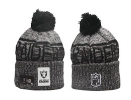Las Vegas Raiders NFL Knit Beanie Hats YP 12