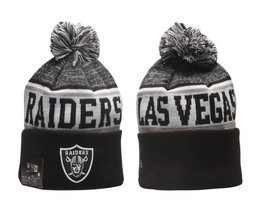 Las Vegas Raiders NFL Knit Beanie Hats YP 5