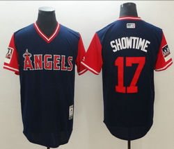 Los Angeles Angels #17 Shohei Ohtani Showtime 2018 Players Weekend Authentic MLB Stitched Jersey
