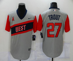 Los Angeles Angels #27 Mike Trout 2021 Players Weekend Authentic MLB Stitched Jersey