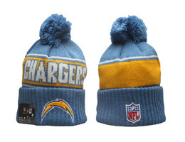 Los Angeles Chargers NFL Knit Beanie Hats YP 2