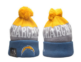 Los Angeles Chargers NFL Knit Beanie Hats YP 5