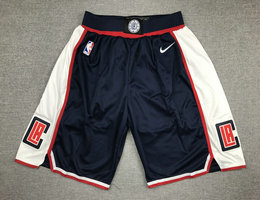 Los Angeles Clippers Navy City Swingman Shorts