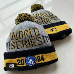 Los Angeles Dodgers 2024 World Series MLB Knit Beanie Hats YD 13