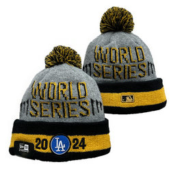 Los Angeles Dodgers 2024 World Series MLB Knit Beanie Hats YD 14