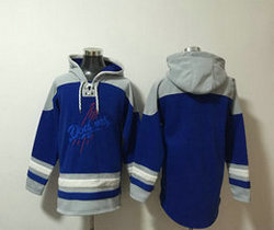 Los Angeles Dodgers Blank Stitched Hoodies