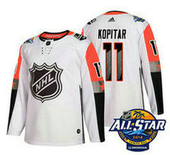 Los Angeles Kings #11 Anze Kopitar White 2018 NHL All-Star Stitched Ice Hockey Jersey