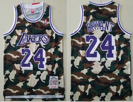 Los Angeles Lakers #24 Kobe Bryant fashion Camo Classic Authentic Stitched NBA Jersey