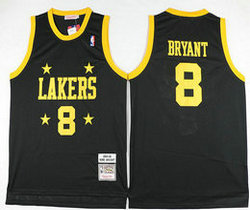 Los Angeles Lakers #8 Kobe Bryant Black All-Star Classic Throwback Authentic Stitched NBA jersey