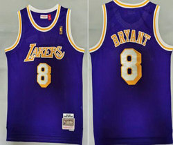 Los Angeles Lakers #8 Kobe Bryant Purple 2004-05 Hardwood Classics Authentic Stitched NBA Jersey