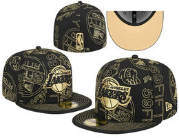 Los Angeles Lakers NBA Fitted Hats Ty 01