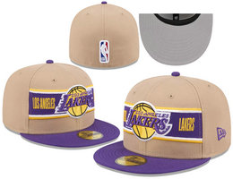 Los Angeles Lakers NBA Fitted Hats Ty 02