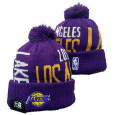 Los Angeles Lakers NBA Knit Beanie Hats YD 10