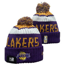 Los Angeles Lakers NBA Knit Beanie Hats YD 11