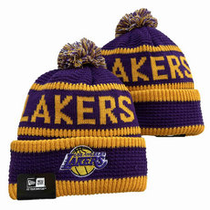 Los Angeles Lakers NBA Knit Beanie Hats YD 8