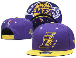 Los Angeles Lakers NBA Snapbacks Hats ty 01