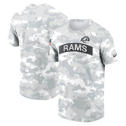 Los Angeles Rams 2024 Camo Salute To Service T-shirt