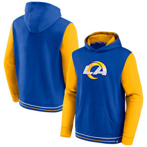 Los Angeles Rams Fanatics Branded Block Party Pullover Hoodie
