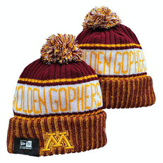 Maroon Minnesota Golden Gophers NCAA Knit Beanie Hats 1