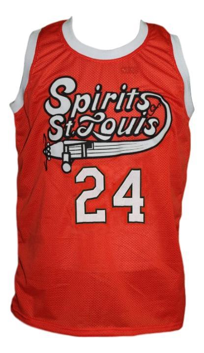 Marvin Barnes #24 Spirits of St Louis Aba Basketball Jersey Sewn Orange