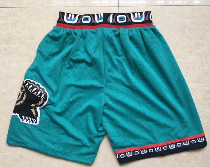 Memphis Grizzlies Green shorts