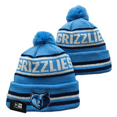Memphis Grizzlies NBA Knit Beanie Hats YD