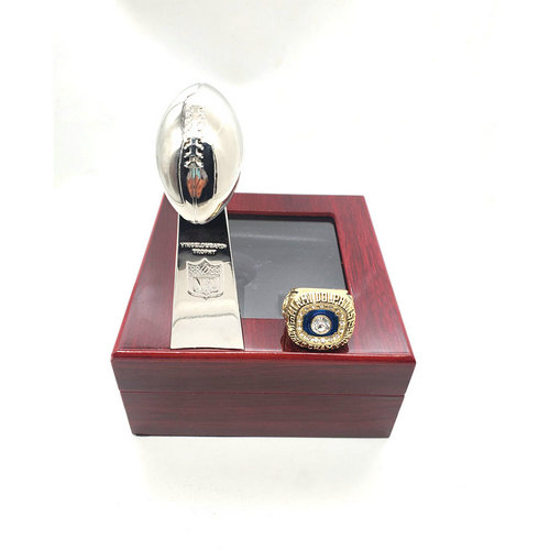 Miami Dolphins 1972 NFL one ring + one trophy set