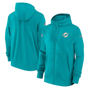Miami Dolphins 2023 zipper Pullove Hoodie 1